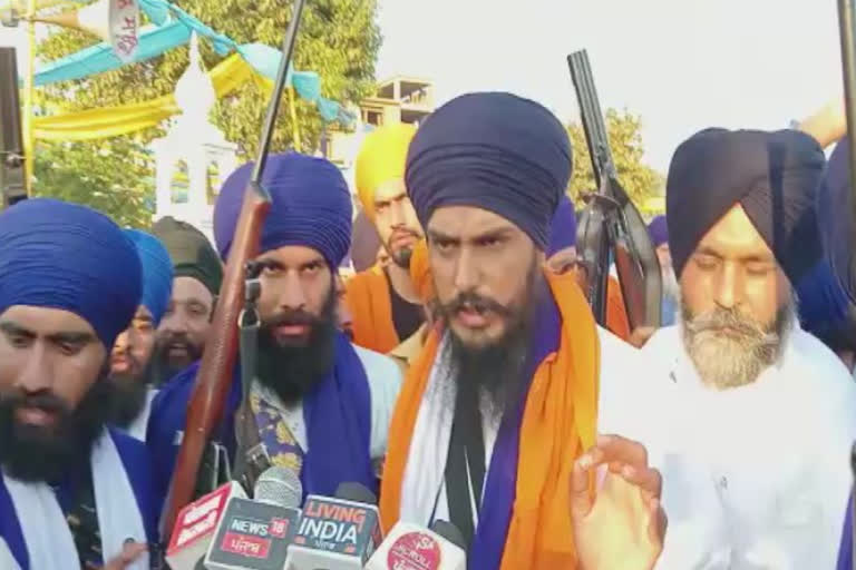 Amritpal Singh came to celebrate the martyrdom day of Akali Baba Phula Singh Ji