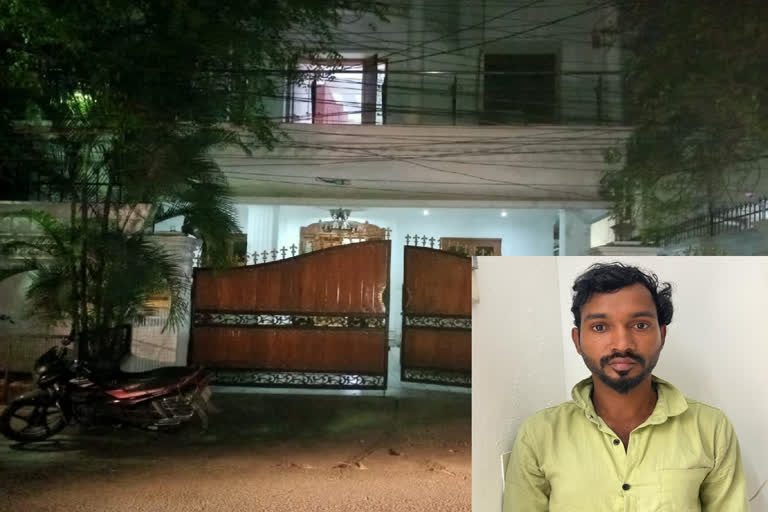 police arrested the robber in the case of robbery at Konica Color Lab owner house