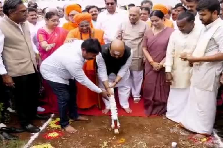 CM Bommai performed Bhoomi Puja for development works