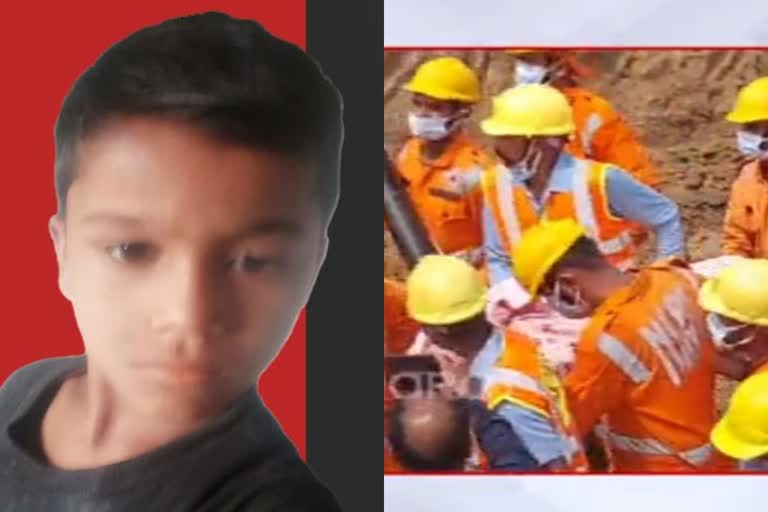 Madhya Pradesh borewell tragedy  Madhya Pradesh borewell tragedy  borewell tragedy seven year old boy dies  മധ്യപ്രദേശിലെ വിദിഷ