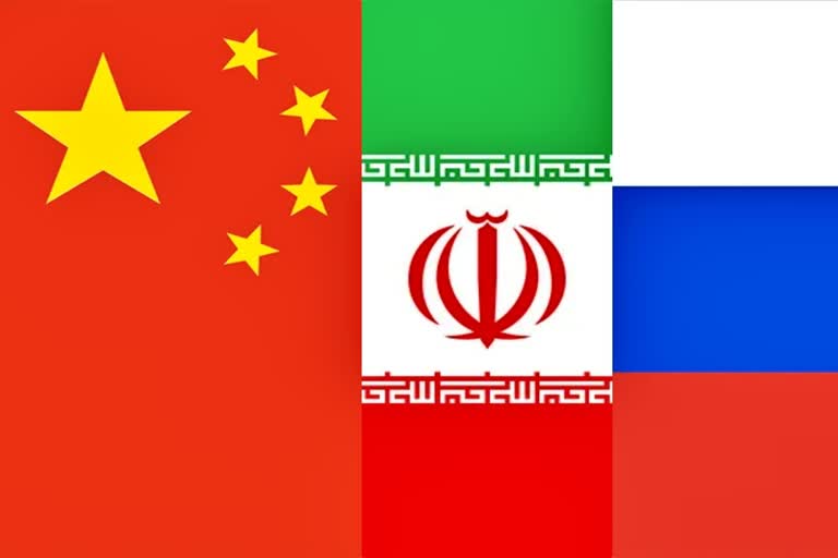 China Russia Iran hold joint drills in Oman