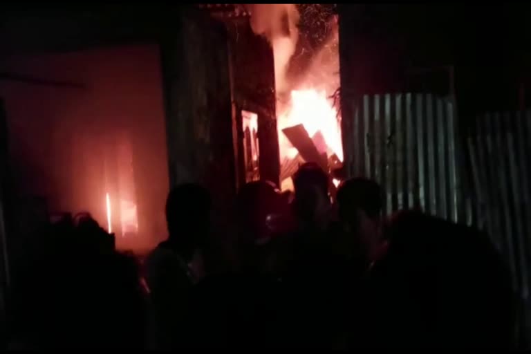 Massive fire in dhubri