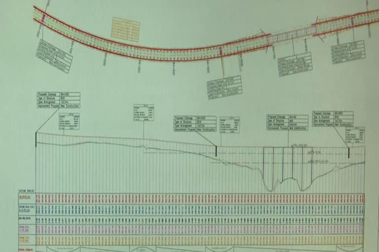 Construction of bypass on National Highway 167