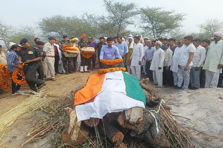 Subedar Rajesh Kumar passed away