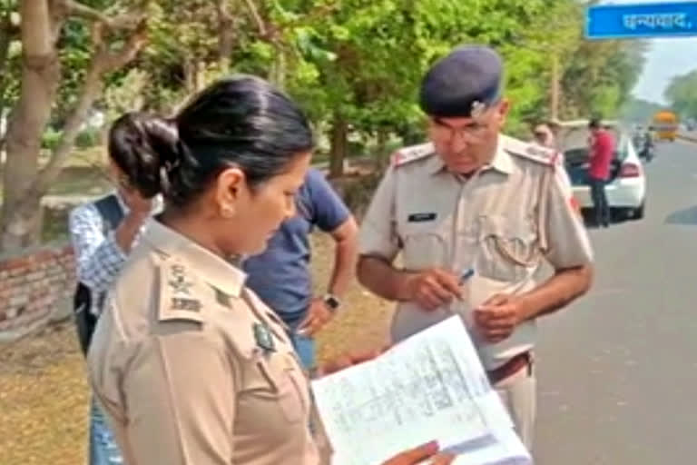 Police Checking Campaign in Fatehabad