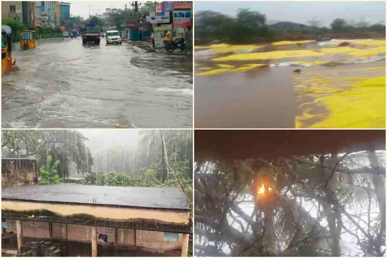 Heavy rains in the state