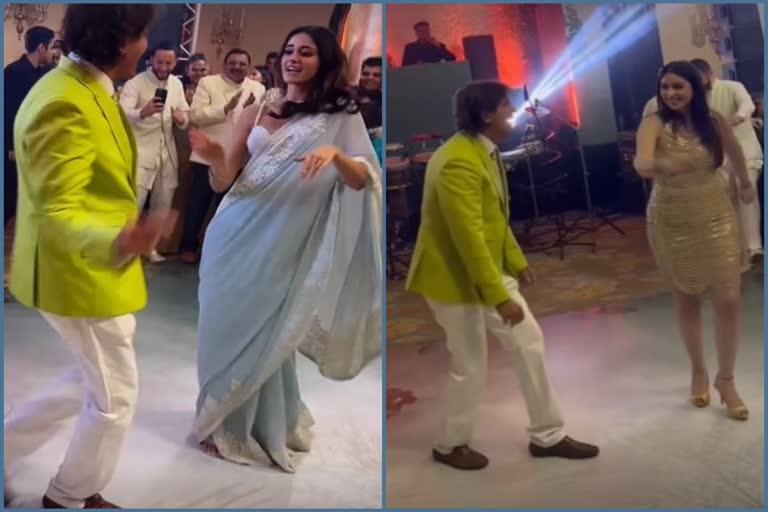 Ananya Panday grooves to 'Saat Samundar Paar' with daddy Chunky Panday at her cousin's wedding