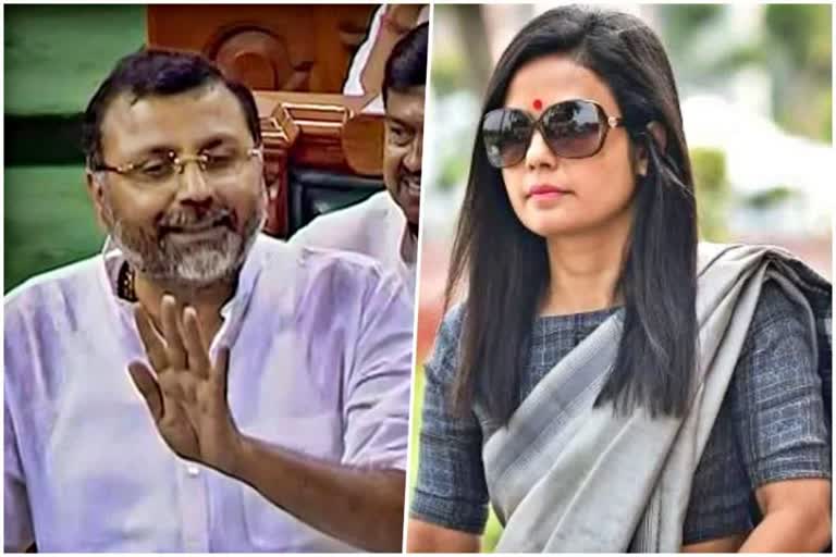 TMC MP Mahua Moitra questions MP Nishikant Dubey's educational qualifications.