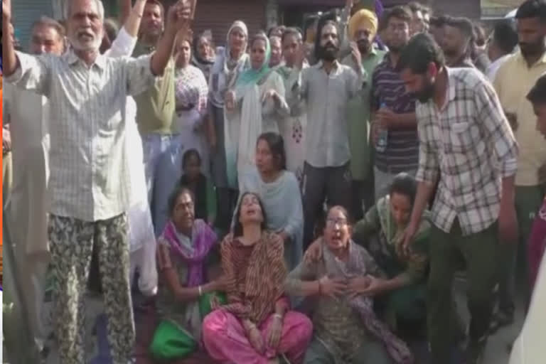 In Ludhiana the family of the deceased boy staged a protest for justice