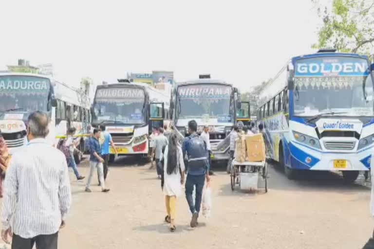 bus traffic returned to normal