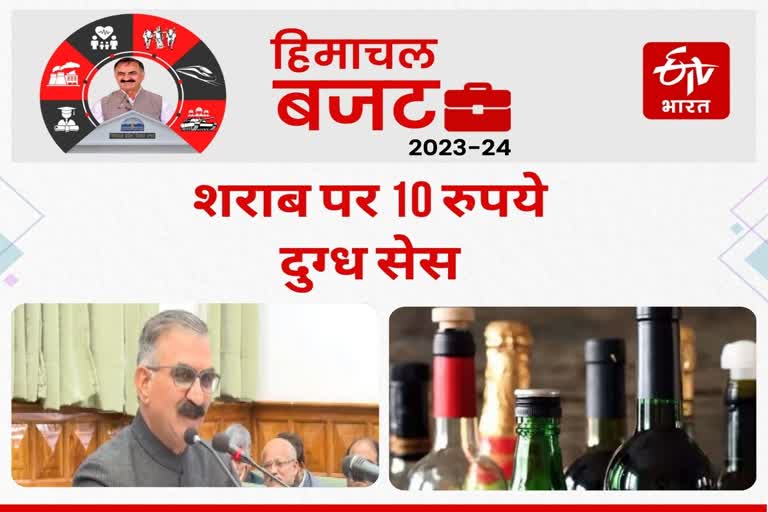 milk cess on every bottle of liquor in Himachal