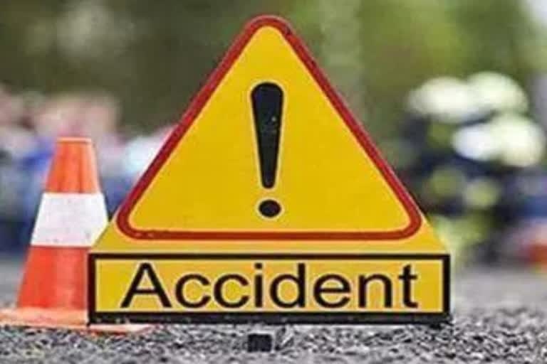 Road accident in Bilaspur