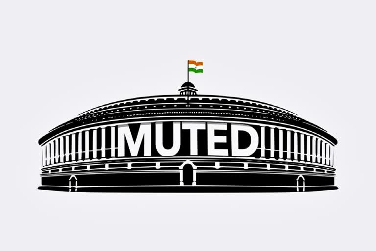 Lok Sabha Muted for 20 minutes