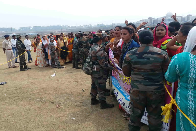 Demonstration of Poshan Sakhis in Ranchi