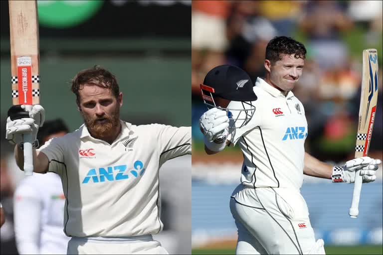 Kane Williamson and Henry Nicholls