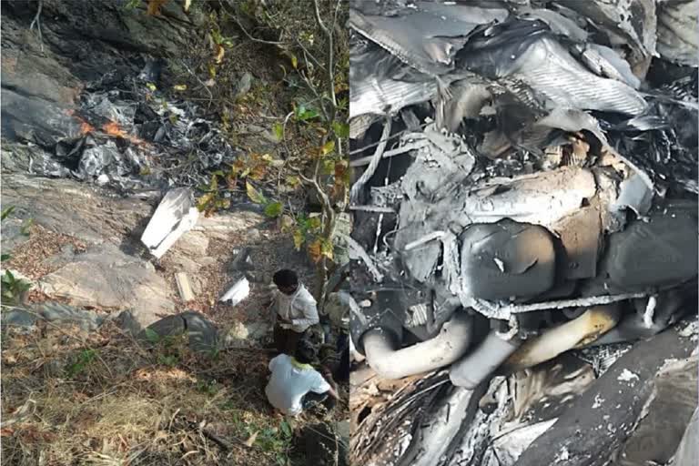 PLANE CRASH IN BALAGHAT