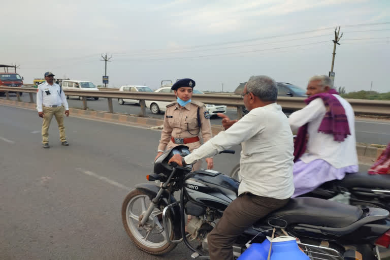 Rajkot Police issued 35771 E Challans