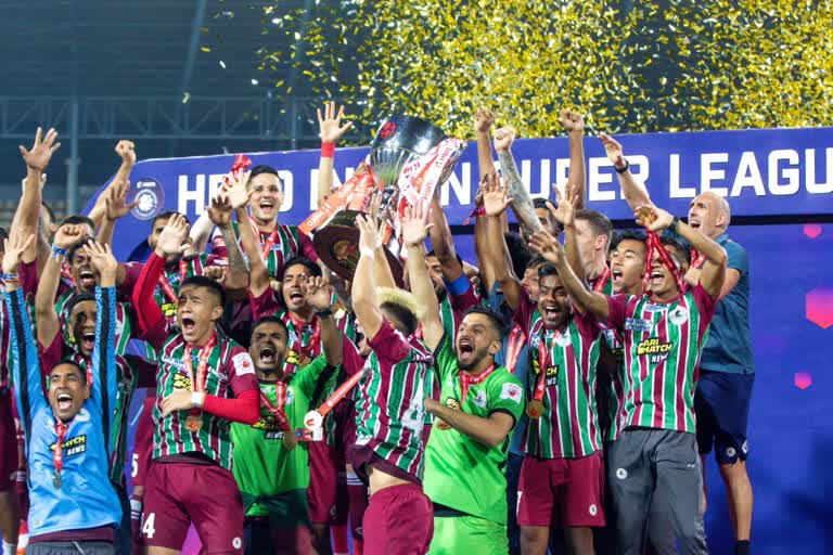 ISL 2023  atk mohun bagan vs bengaluru fc highlights  atk mohun bagan  bengaluru fc  atk mohun bagan win ISL 2023  Dimitri petratos  sunil chhetri  roy krishna  ഐഎസ്‌എല്‍  ഐഎസ്‌എല്‍ 2023  ബെംഗളൂരു എഫ്‌സി  എടികെ മോഹന്‍ ബഗാന്‍  ഐഎസ്‌എല്‍ കിരീടം എടികെ മോഹന്‍ ബഗാന്  ദിമിത്രി പെട്രറ്റോസ്  സുനില്‍ ഛേത്രി  റോയ് കൃഷ്ണ