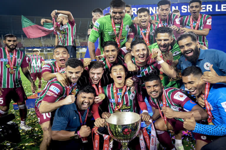 ATK Mohun Bagan Returns to Kolkata ETV BHARAT