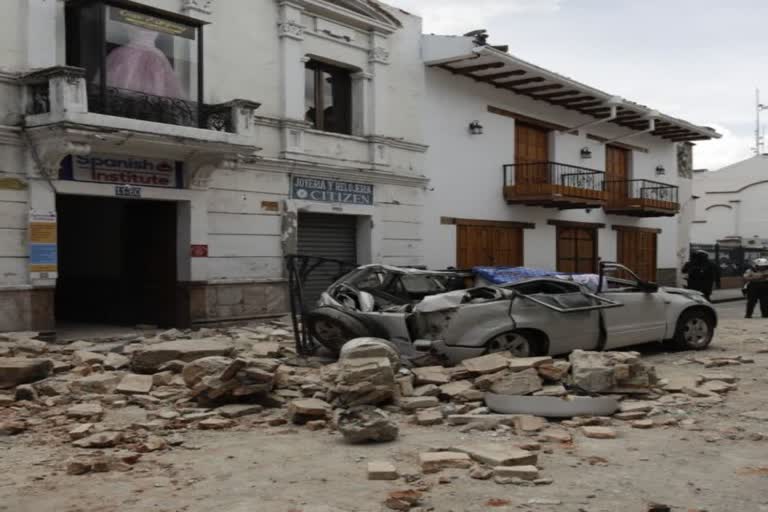 Earthquake in South American: દક્ષિણ અમેરિકન દેશ ઇક્વાડોરમાં ભૂકંપના આંચકા