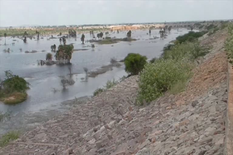 officials started chinnonipalli reservior works in jogulamba gadwal district