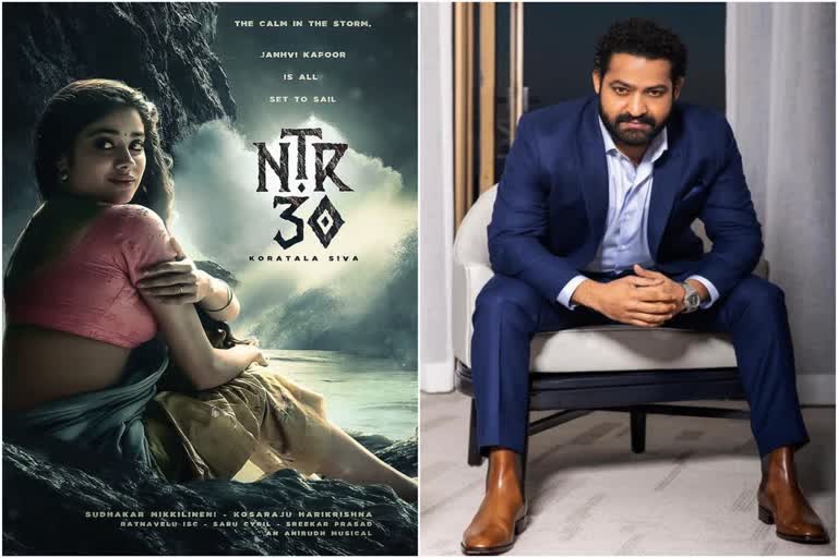 Janhvi Kapoor  Jr NTR  NTR 30  എൻടിആർ 30  ജൂനിയർ എൻടിആറിനൊപ്പം പറഞ്ഞ് ജാൻവി  തുറന്നു പറഞ്ഞ് ജാൻവി കപൂർ  ജാൻവി കപൂർ  ആർആർആർ  മുംബൈ