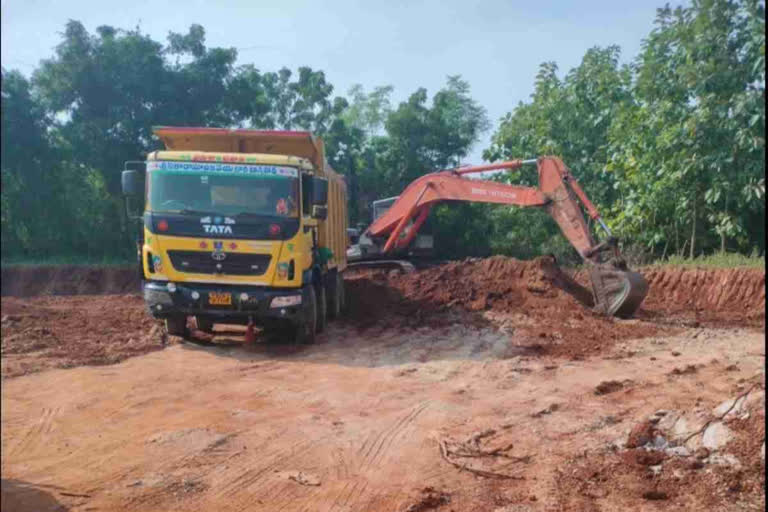 Vijayawada illegal soil mining