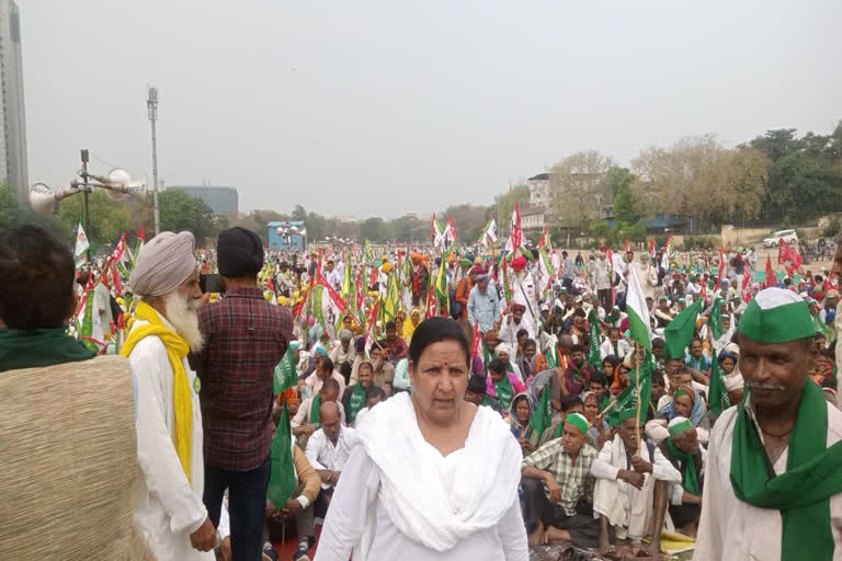 Kisan Mahapanchayat In Delhi