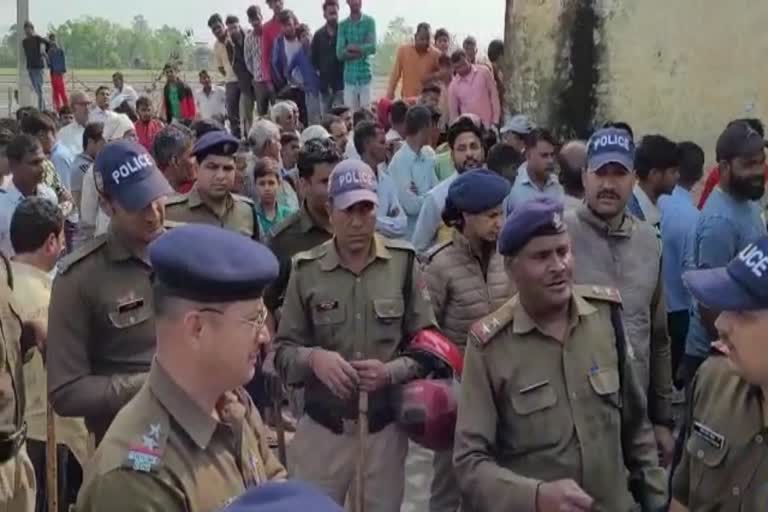 Bhimrao Ambedkar Idol Setup in Laksar