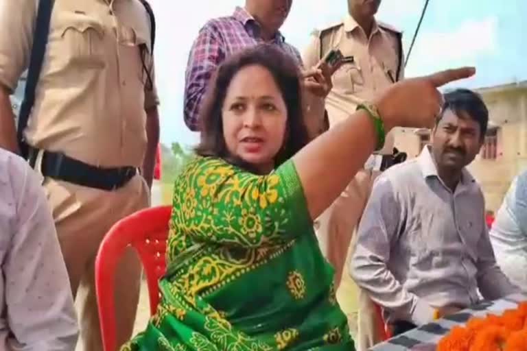 JDU MLA Shalini Mishra Etv Bharat