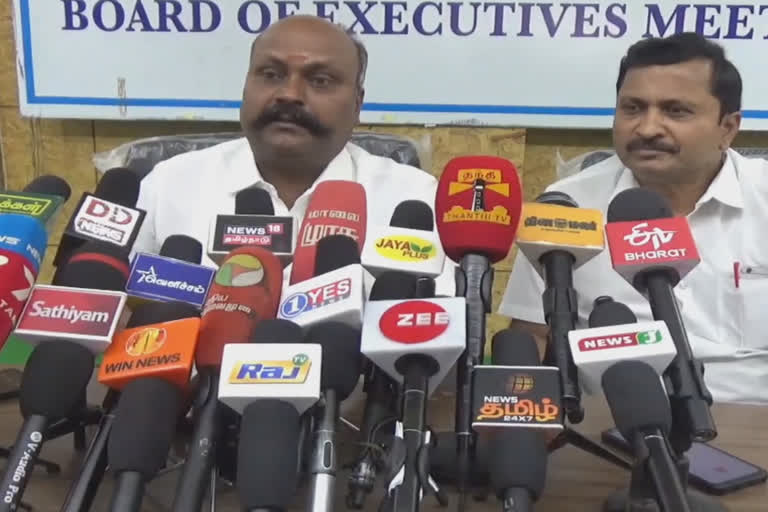 Hosur trade union leader requested to start the Hosur trade fair this year