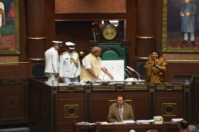 mla krishna gaur took command in mp assembly