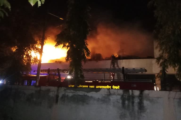 Tissue Paper company Fire in Rewari