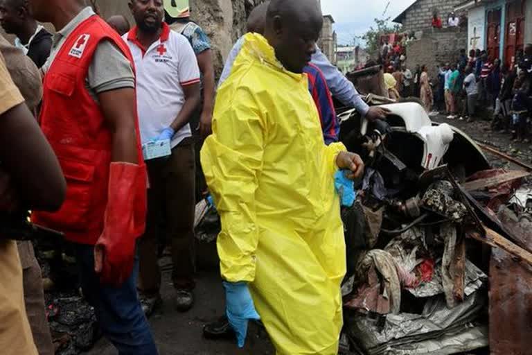 A plane crash in Congo, 23 passengers died including a pilot