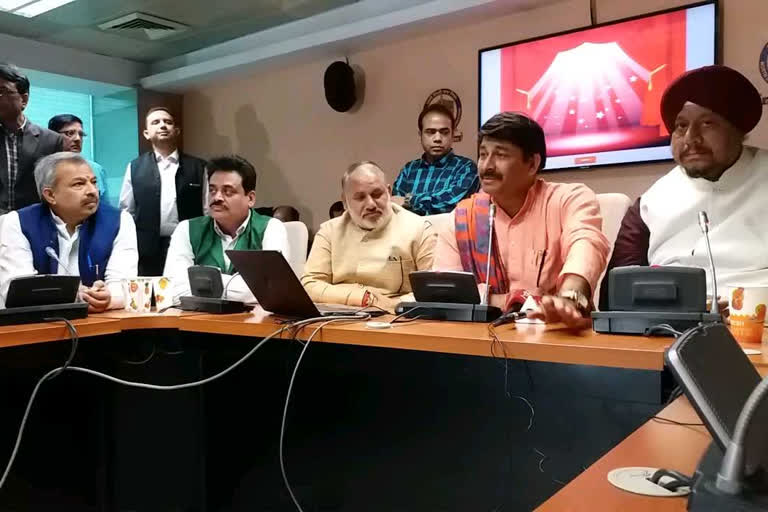 Manoj Tiwari inaugurates