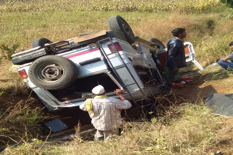 પેસેન્જરથી ભરેલી જીપનો ગંભીર અકસ્માત