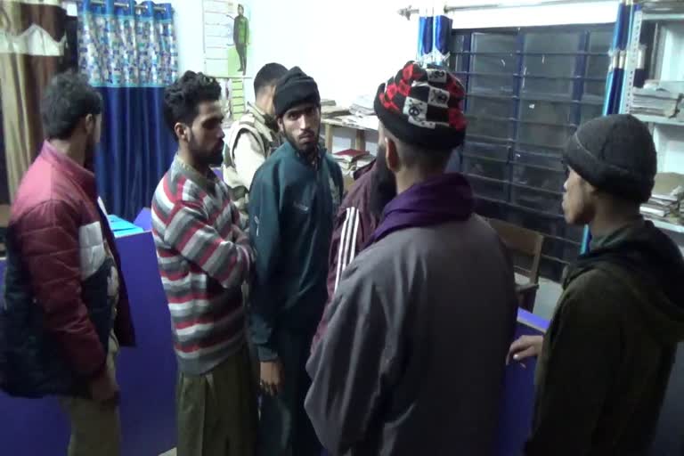 Hojai 7 suspected Kashmiri people arrested