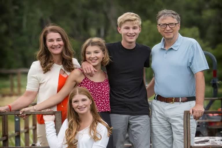 Bill gates spend more time with family