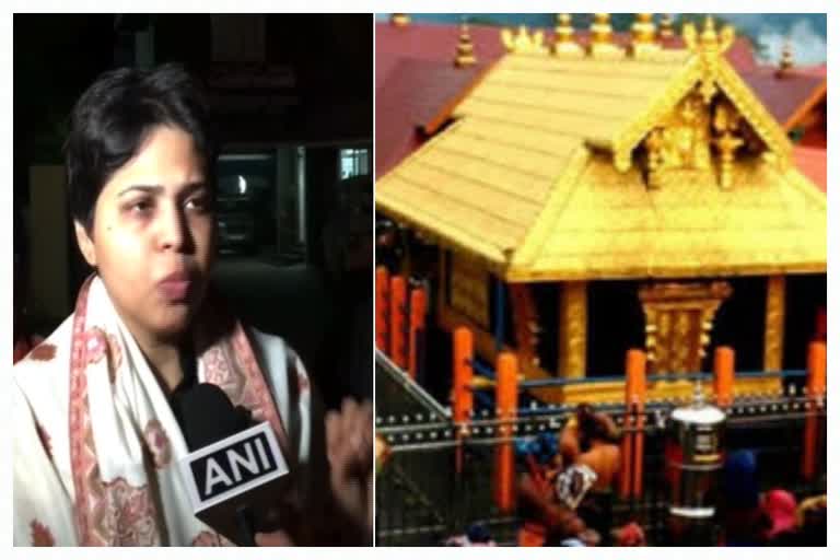 thripthi desai sabarimala issue തൃപ്‌തിക്ക് സംരക്ഷണം നൽകില്ലെന്ന് പൊലീസ് ശബരിമല യുവതീപ്രവേശനം ബിജെപി ശബരിമല കർമ്മ സമിതി