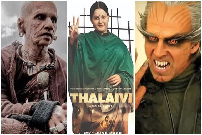 Bollywood Stars makeup for their look in films