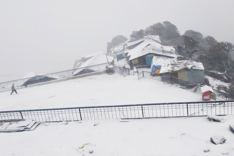 snowfall of the season in nahan