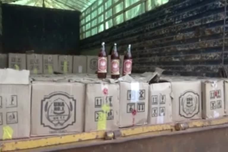 Nurpur police caught 260 cases of illegal liquor