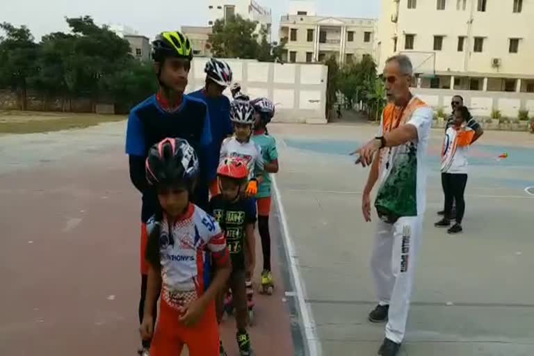 उदयपुर स्केटिंग प्रशिक्षण शिविर, Udaipur skating training camp