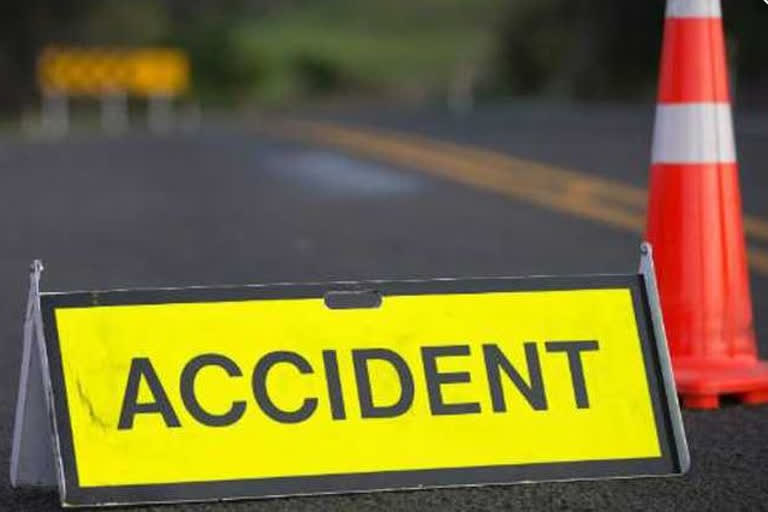 Tractor overturned in kadapa two dead