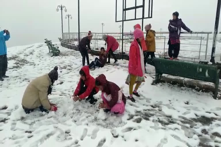 snowfall in char dham