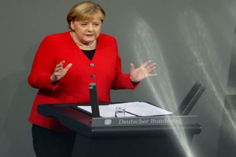 merkel appeal to eu nations etv bharat