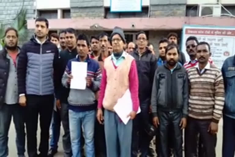 situ workers meet SDM hamirpur