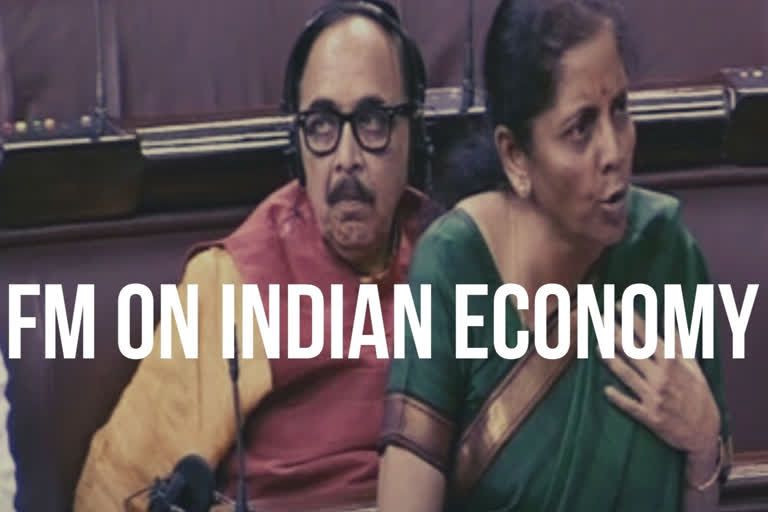 'Is everything is coming down, not at all': FM Sitharaman on recession