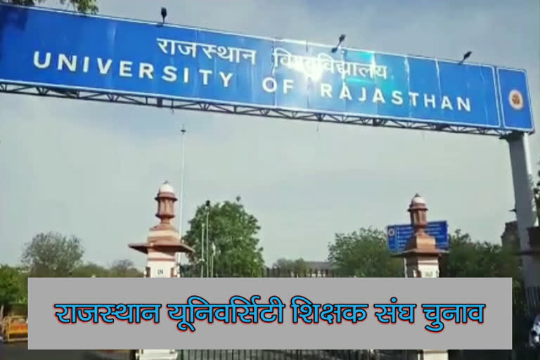 Ru शिक्षक संघ चुनाव, rajasthan university latest news, jaipur news, जयपुर न्यूज, जयपुर लेटेस्ट न्यूज