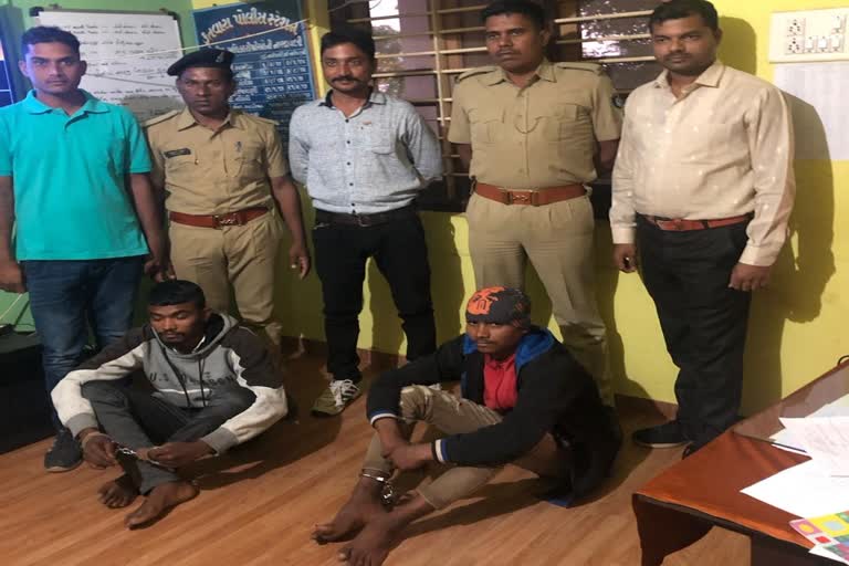 The accused in the November 11 dahod robbery incident were arrested